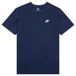 Sportswear Club T-Shirt - Midnight Navy/White