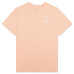 Sportswear Club T-Shirt - Orange Chalk/White