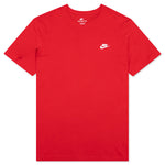 Sportswear Club T-Shirt - University Red/White