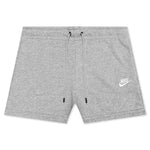 Sportswear Women's Essential French Terry Shorts - Dark Heather Grey/White