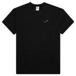 Sportswear Lightweight Knit Short Sleeve Top - Black