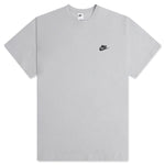 Sportswear Lightweight Knit Short Sleeve Top - Grey Fog/Black