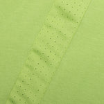 Sportswear Lightweight Knit Short Sleeve Top - Vivid Green/Black