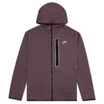 Sportswear Tech Fleece Full-Zip Hoodie - Dark Wine/Heather