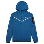Sportswear Tech Fleece Full Zip Up Hoodie - Dark Marina Blue