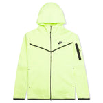 Sportswear Tech Fleece Full Zip Up Hoodie - Light Liquid Lime/Black