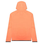 Sportswear Tech Fleece Washed Full-Zip Hoodie - Orange Frost/Black
