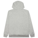 Sportswear Women's Club Essential 1/4 Zip Fleece Hoodie - Dark Grey Heather/White
