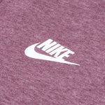 Sportswear Women's Club Essential 1/4 Zip Fleece Hoodie - Dark Wine/Heather