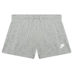 Sportswear Women's Club Fleece Shorts - DK Grey Heather/Matte Silver/White