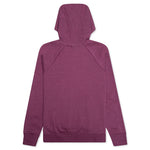 Sportswear Women’s Essential Fleece Pullover Hoodie - Sangria/White