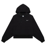 Sportswear Women's Oversized Pullover Hoodie - Black/White