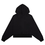 Sportswear Women's Oversized Pullover Hoodie - Black/White