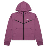 Sportswear Women's Tech Fleece Windrunner Full-Zip Hoodie - Light Bordeaux/White