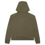 Sportswear Women's Tech Fleece Windrunner Full-Zip Hoodie - Medium Olive/Cargo Khaki/White