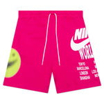Sportswear World Tour French Terry Shorts - Fireberry
