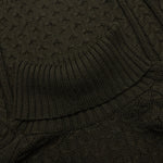 Nike Life Cable Knit Turtleneck Sweater - Cargo Khaki