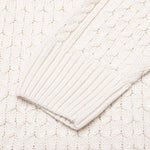 Nike Life Cable Knit Turtleneck Sweater - Light Bone