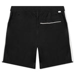 Unlined Woven Track Shorts - Black/Sail