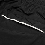 Unlined Woven Track Shorts - Black/Sail