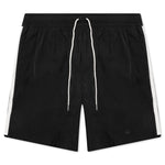 Unlined Woven Track Shorts - Black/Sail