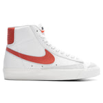 Women's Blazer Mid '77 - White/Mantra Orange/Sail/Cinnabar