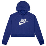 Sportswear Women's Essential Cropped Hoodie - Lapis/Heather