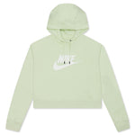 Sportswear Women's Essential Cropped Hoodie - Lime Ice/White