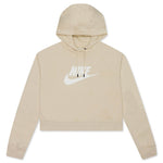 Sportswear Women's Essential Cropped Hoodie - Rattan/White