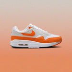 Women's Air Max 1 '87 'Safety Orange' - Neutral Grey/Safety Orange/White