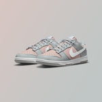 Women's Dunk Low - Pink Oxford/Metallic Silver