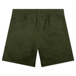 Woven Shorts - Rough Green/White