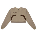 Nike x CACT.US CORP Women's Pullover Crew Sweatshirt - Khaki
