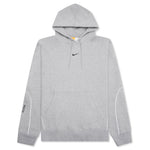 Nike x NOCTA Fleece CS Hoodie - Heather Grey/Matte Silver/Black