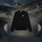 Nike x Stussy Washed Fleece Crew Neck - Black/Black/Sail
