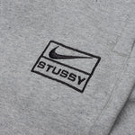 Nike x Stussy NRG Fleece Pant - Dark Grey Heather/Black