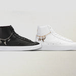 Women's Blazer Mid '77 LX - White/White/Metallic Gold