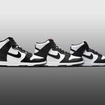 Dunk High (GS) - Black/White