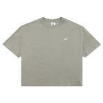 NikeLab Women's Fleece T-Shirt - Light Army/White