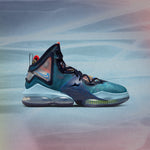 LeBron 19 - Blackened Blue/Medium Blue/Worn Blue