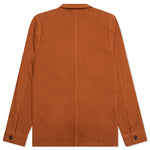 Barney Worker Jacket - Burnt Orange
