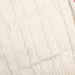 Cable Knit Cardigan Rebirth - Off White