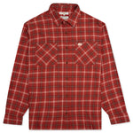 Filip Flannel Lumber Check - Poppy Red