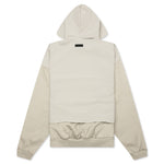 Nylon Fleece Hooded Sweater - Seal