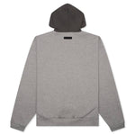 Nylon Fleece Hoodie - Dark Heather Oatmeal/Ink