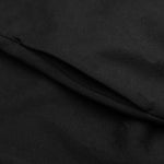 Nylon Fleece Hoodie - Jet Black