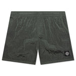 Nylon Metal Regular Fit Shorts - Musk