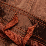 Nylon Metal Regular Fit Shorts - Rust