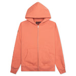 OE Zip Up Hoodie - Rust