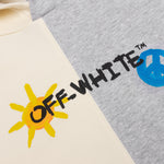 Kids Sun & Peace Hoodie - Off White/Multicolor